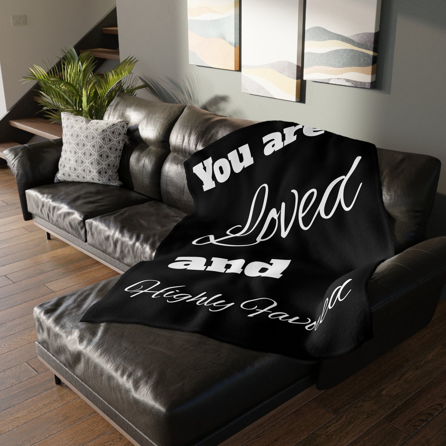 Velveteen Minky Blanket (Two-sided print)