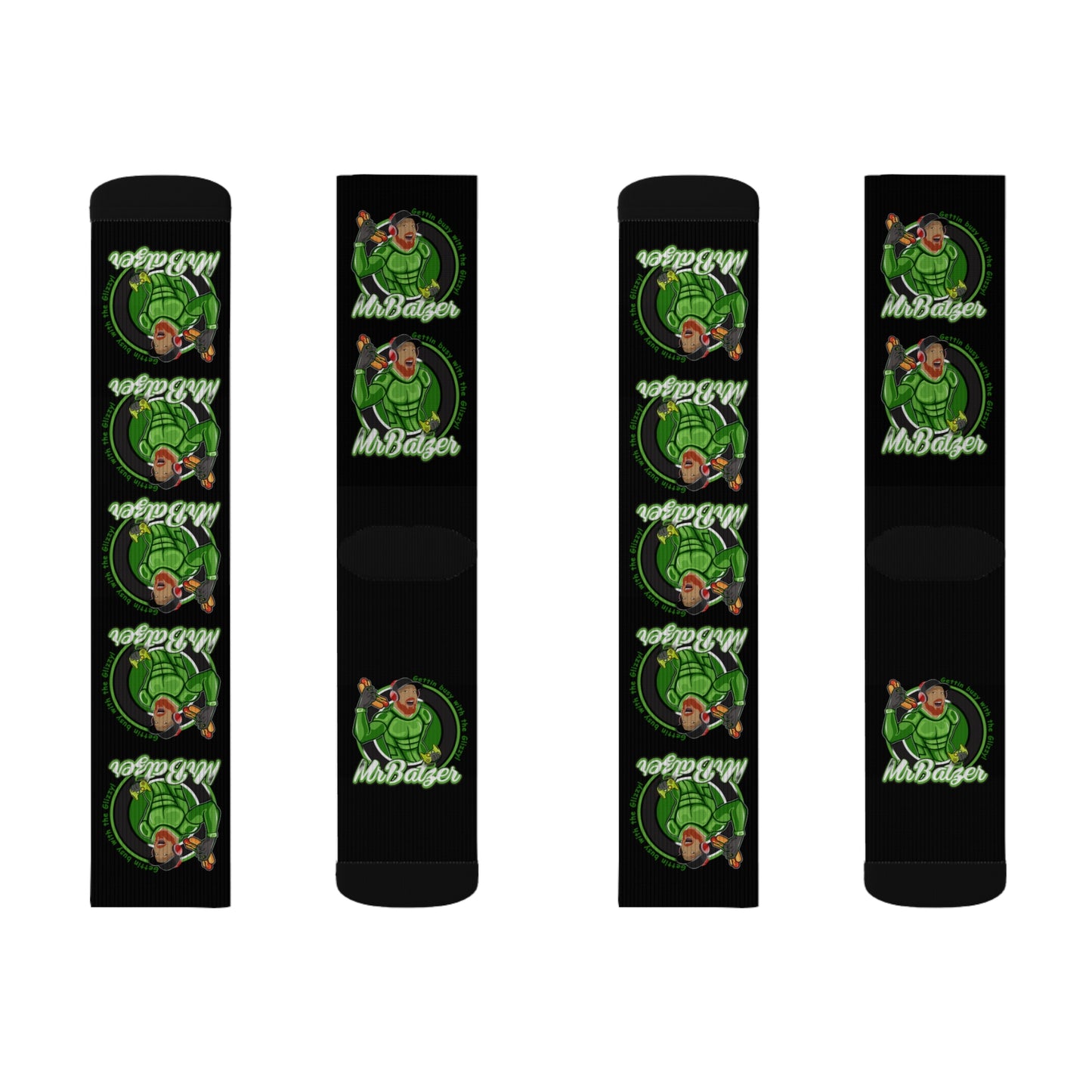 Sublimation Logo Socks