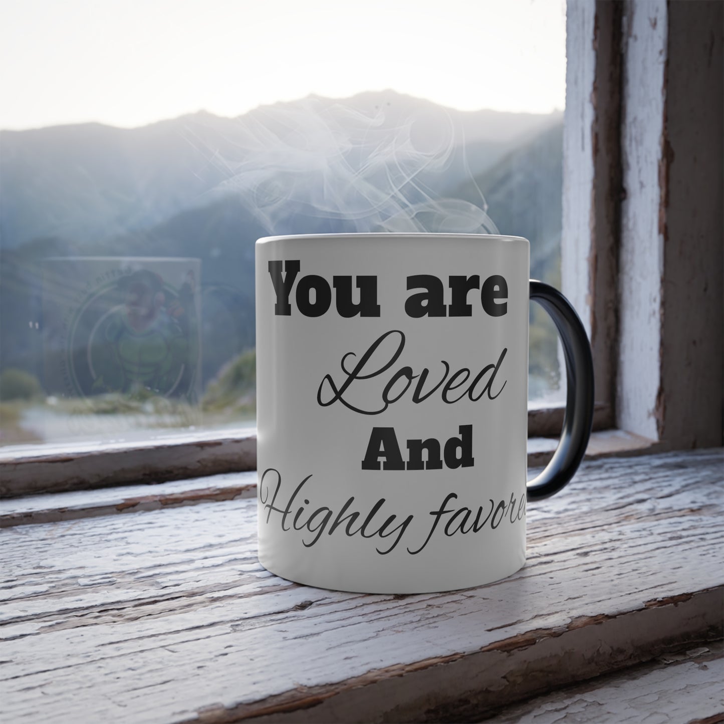 Color Morphing You Are Loved Mug, 11oz
