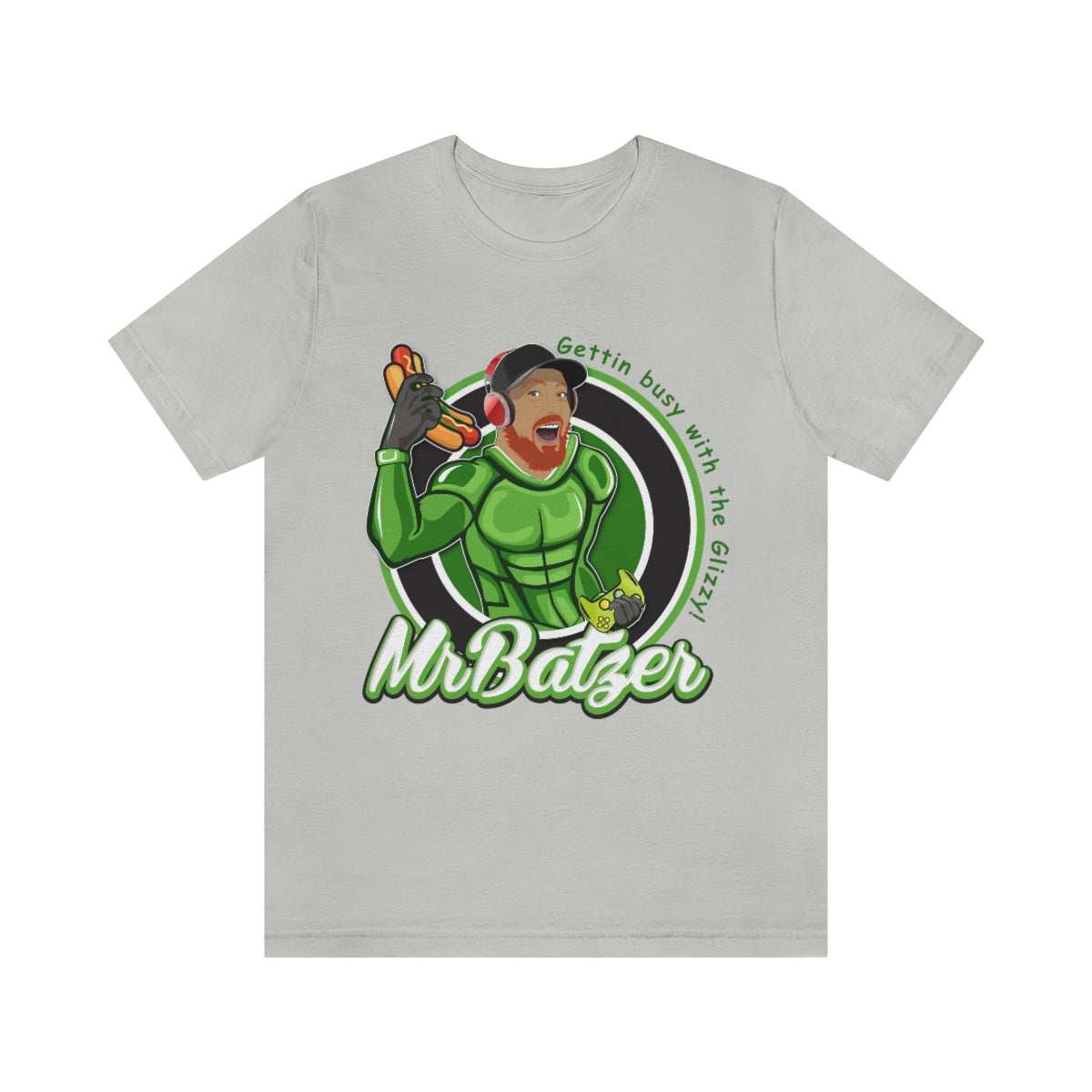 Double Print Unisex Jersey Short Sleeve Tee