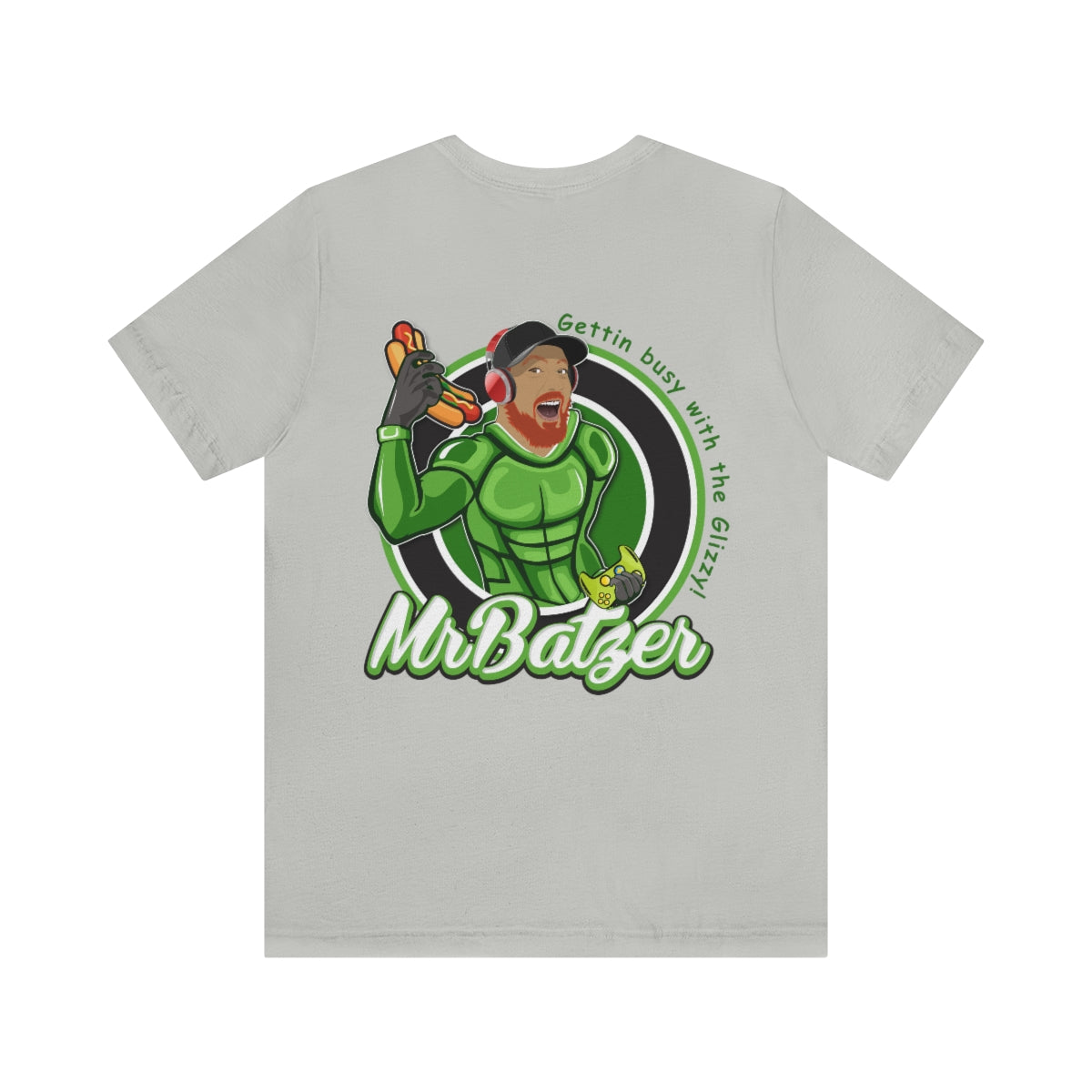 Double Print Unisex Jersey Short Sleeve Tee